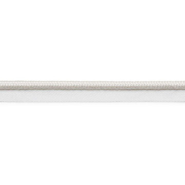 Cedric Cotton Lip Cord Wide Ivory 74800 by Schumacher Designer Trim Perfect Basics: Trims - Swanky Fabrics -
