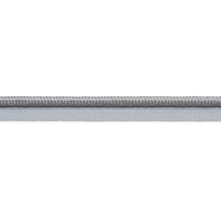 Cedric Cotton Lip Cord Wide Grey 74802 by Schumacher Designer Trim Perfect Basics: Trims - Swanky Fabrics -