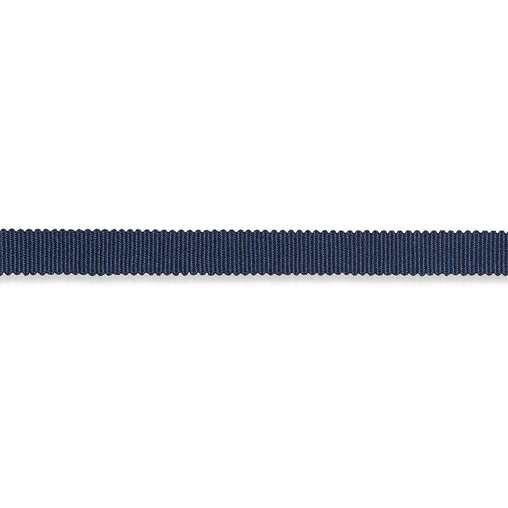 Harry Cotton Gimp Navy 74824 by Schumacher Designer Trim Perfect Basics: Cotton Trims - Swanky Fabrics -