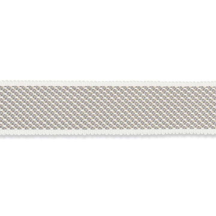 Winston Cotton Braid Medium Charcoal 74861 by Schumacher Designer Trim Perfect Basics: Trims - Swanky Fabrics -