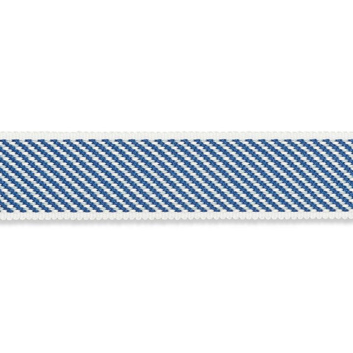 Winston Cotton Braid Medium Navy 74863 by Schumacher Designer Trim Perfect Basics: Trims - Swanky Fabrics -