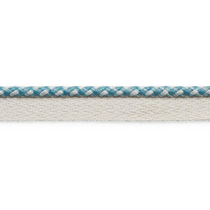 Keaton Lip Cord Indoor/Outdoor Ocean 74902 by Schumacher Designer Trim