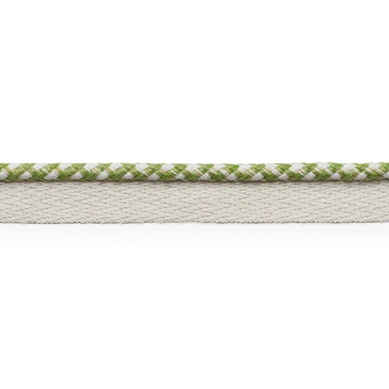 Keaton Lip Cord Indoor/Outdoor Leaf 74904 by Schumacher Designer Trim Perfect Basics: Outdoor Trims - Swanky Fabrics -