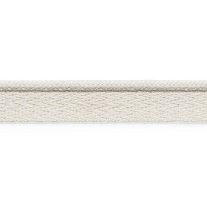 Coleman Lip Cord Ivory 74920 by Schumacher Designer Trim