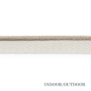 Coleman Lip Cord Sand 74921 by Schumacher Designer Trim