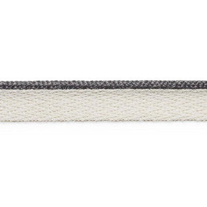 Coleman Lip Cord Charcoal 74929 by Schumacher Designer Trim