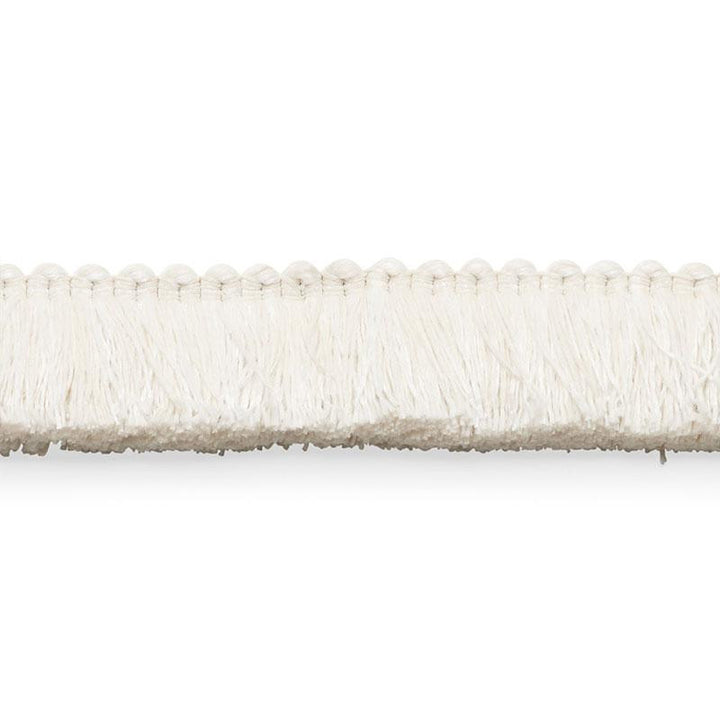 Meyer Brush Fringe Ivory 74940 by Schumacher Designer Trim Perfect Basics: Trims - Swanky Fabrics -