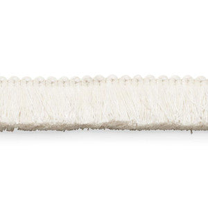Meyer Brush Fringe Ivory 74940 by Schumacher Designer Trim