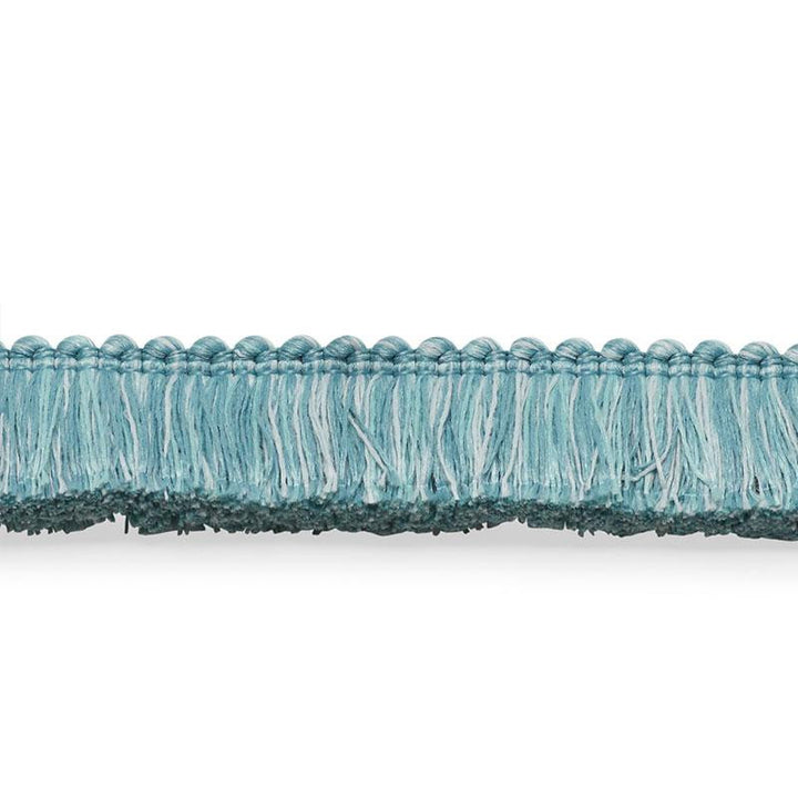 Meyer Brush Fringe Ocean 74944 by Schumacher Designer Trim Perfect Basics: Trims - Swanky Fabrics -