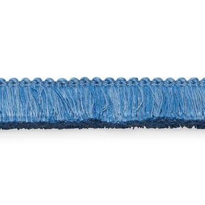 Meyer Brush Fringe Delft 74945 by Schumacher Designer Trim