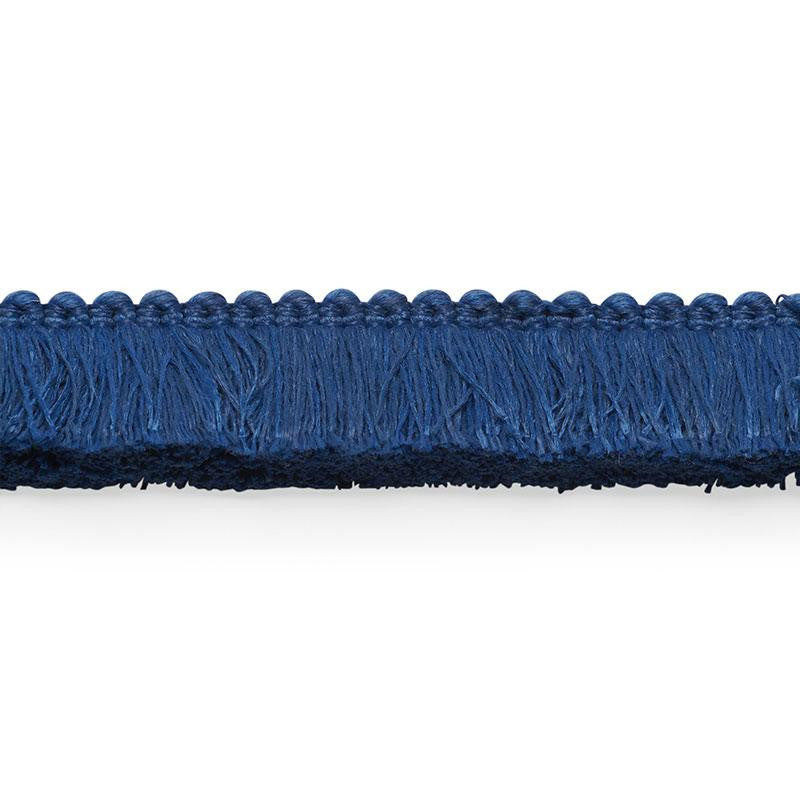 Meyer Brush Fringe Navy 74946 by Schumacher Designer Trim Perfect Basics: Trims - Swanky Fabrics -