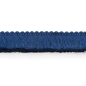 Meyer Brush Fringe Navy 74946 by Schumacher Designer Trim