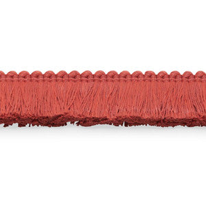 Meyer Brush Fringe Red 74948 by Schumacher Designer Trim