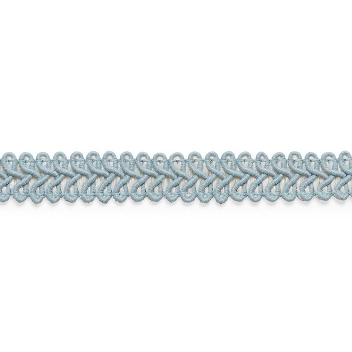 Astor Braid Indoor/Outdoor Cloud 74961 by Schumacher Designer Trim Perfect Basics: Trims - Swanky Fabrics -