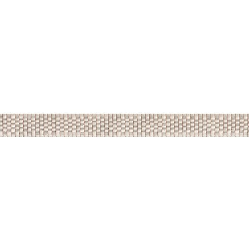 Narrow Faille Tape Dove 74982 by Schumacher Designer Trim Couture Trims - Swanky Fabrics -