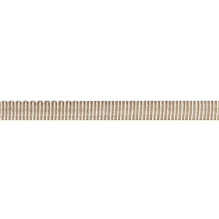 Narrow Faille Tape Sand 74983 by Schumacher Designer Trim Couture Trims - Swanky Fabrics -