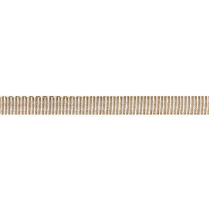 Narrow Faille Tape Sand 74983 by Schumacher Designer Trim