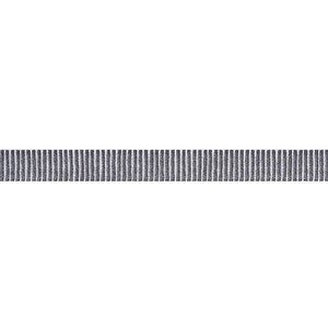 Narrow Faille Tape Grey 74986 by Schumacher Designer Trim
