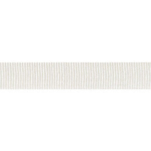 Medium Faille Tape Ivory 75010 by Schumacher Designer Trim