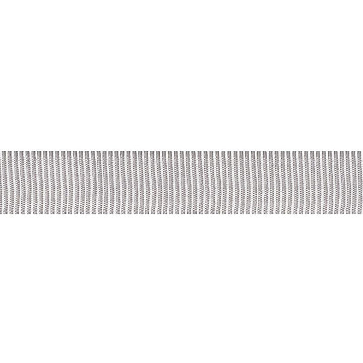 Medium Faille Tape Silver 75011 by Schumacher Designer Trim Couture Trims - Swanky Fabrics -