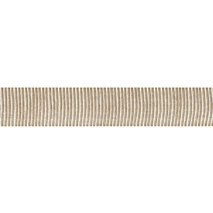 Medium Faille Tape Sand 75013 by Schumacher Designer Trim Couture Trims - Swanky Fabrics -