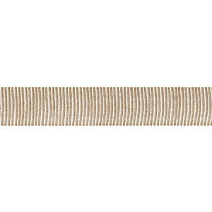 Medium Faille Tape Sand 75013 by Schumacher Designer Trim