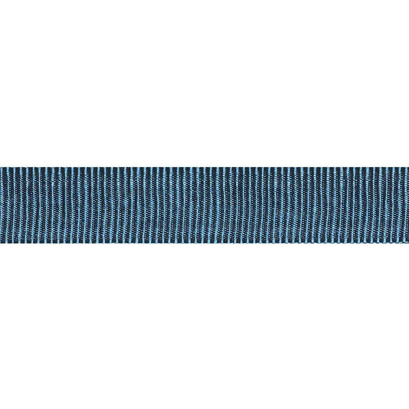 Medium Faille Tape Petrol 75017 by Schumacher Designer Trim Couture Trims - Swanky Fabrics -
