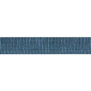 Medium Faille Tape Petrol 75017 by Schumacher Designer Trim