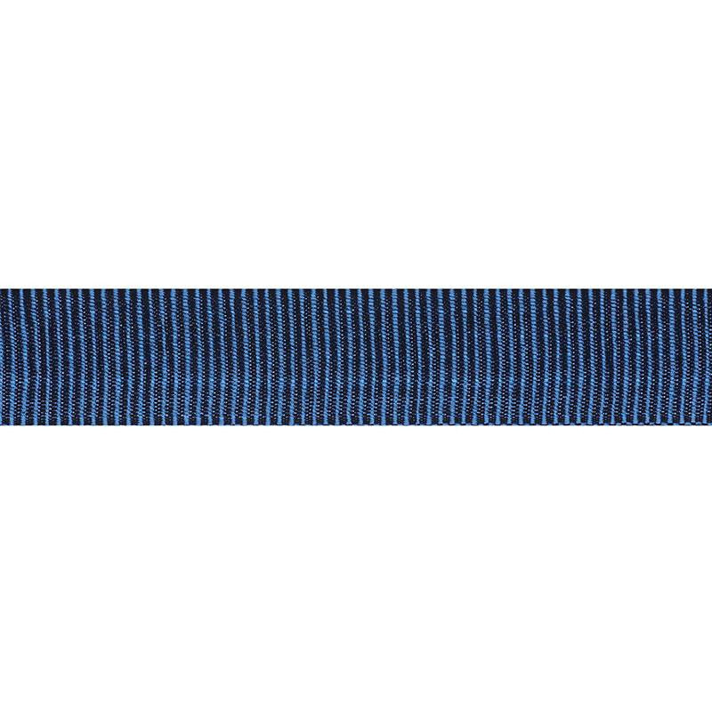 Medium Faille Tape Navy 75018 by Schumacher Designer Trim Couture Trims - Swanky Fabrics -