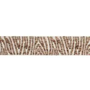 Guinen Tape Taupe 75210 by Schumacher Designer Trim