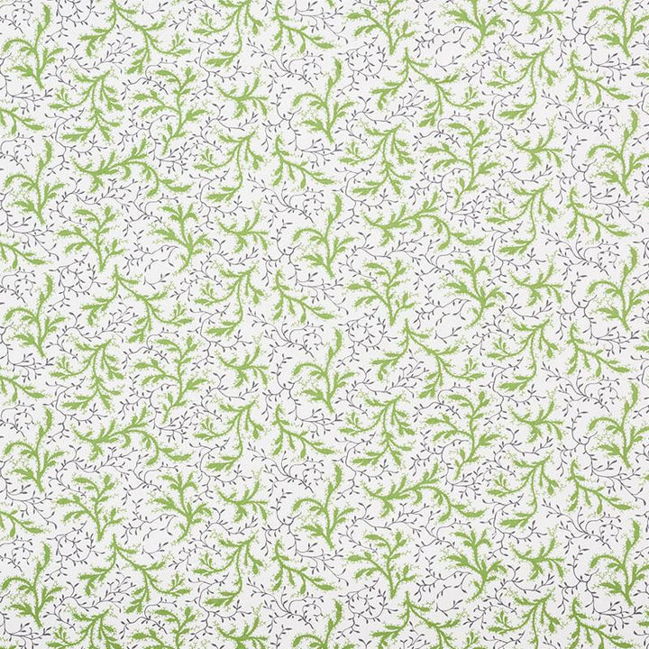 Sprig Moss 177831 by Schumacher Designer Fabric Celerie Kemble 27.0" - Swanky Fabrics -
