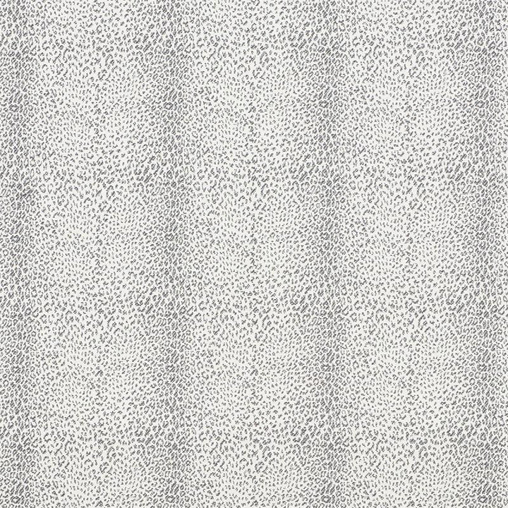 Mini Leopard Outdoor Charcoal 75430 by Schumacher Designer Fabric The Good Life Indoor/Outdoor 7.0" - Swanky Fabrics -