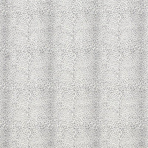 Mini Leopard Outdoor Charcoal 75430 by Schumacher Designer Fabric