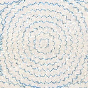 Feather Bloom Sisal Wisteria 5006078 by Schumacher Designer Wallpaper