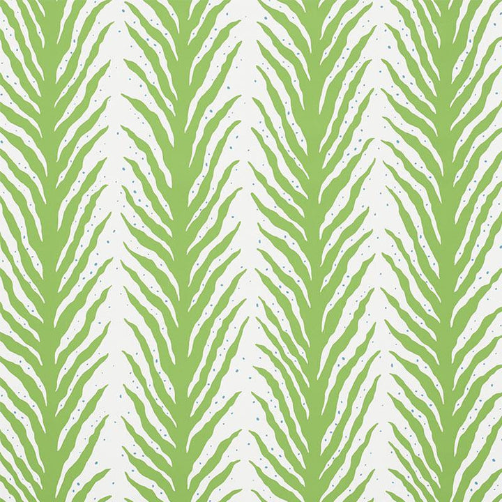 Creeping Fern Moss 5009450 by Schumacher Designer Wallpaper Celerie Kemble 27.0" - Swanky Fabrics -