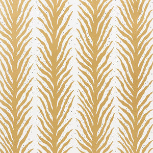Creeping Fern Gold 5009453 by Schumacher Designer Wallpaper