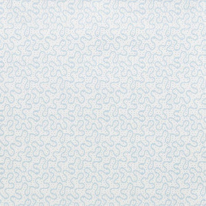 Meander Slumber Blue 5009472 by Schumacher Designer Wallpaper