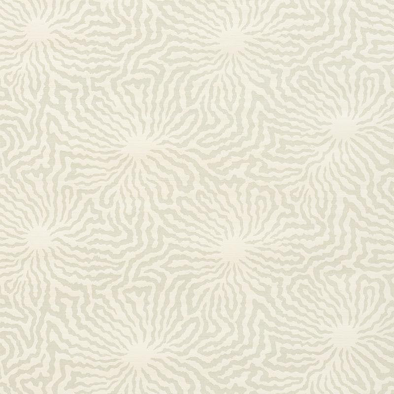Flower Shock Sisal Haze 5009481 by Schumacher Designer Wallpaper Celerie Kemble 34.5" - Swanky Fabrics -