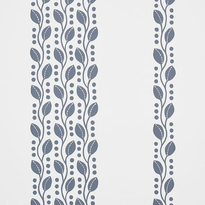 Lillian Vine Carbon 5009523 by Schumacher Designer Wallpaper Small-Print Wallpapers 9.0" - Swanky Fabrics -