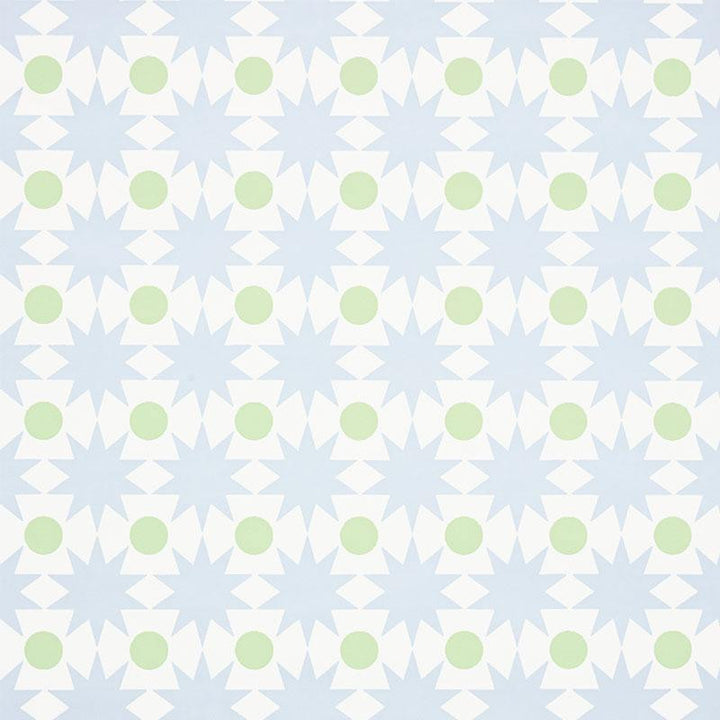 Cosmos Sky 5009560 by Schumacher Designer Wallpaper Studio Bon 1.12" - Swanky Fabrics -