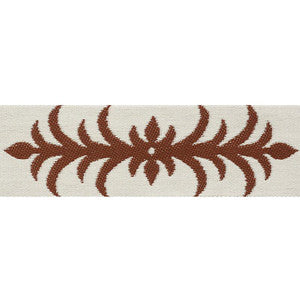 Acanthus Tape Nutmeg 75440 by Schumacher Designer Trim