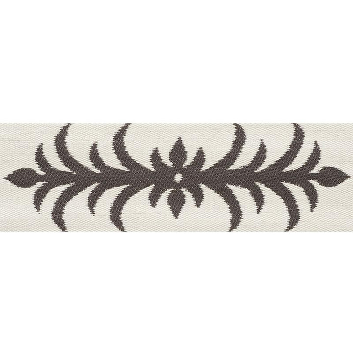 Acanthus Tape Basalt 75441 by Schumacher Designer Trim Celerie Kemble 9.25" - Swanky Fabrics -