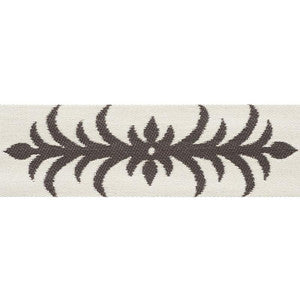 Acanthus Tape Basalt 75441 by Schumacher Designer Trim