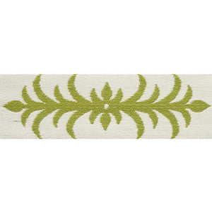 Acanthus Tape Moss 75442 by Schumacher Designer Trim