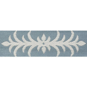 Acanthus Tape Slumber Blue 75443 by Schumacher Designer Trim