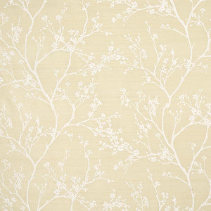 Twiggy Silk Champagne 180501 by Schumacher Designer Fabric