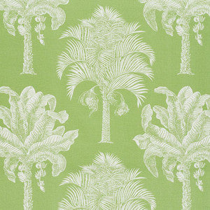Grand Palms Leaf 178000 by Schumacher Designer Fabric