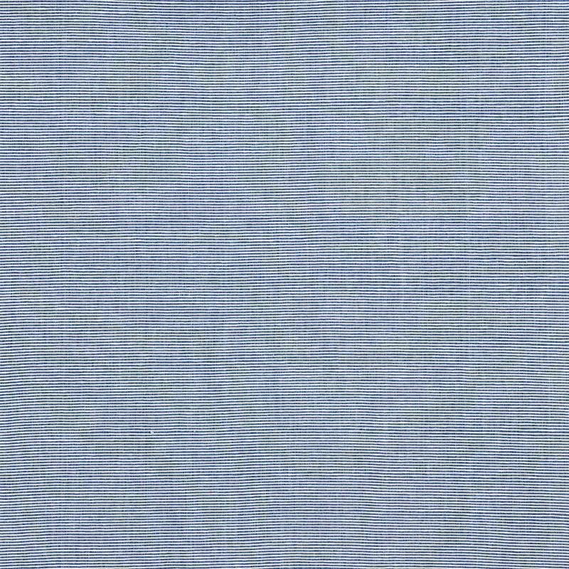 Knox Indigo 75541 by Schumacher Designer Fabric Perfect Basics: Cotton - Swanky Fabrics -