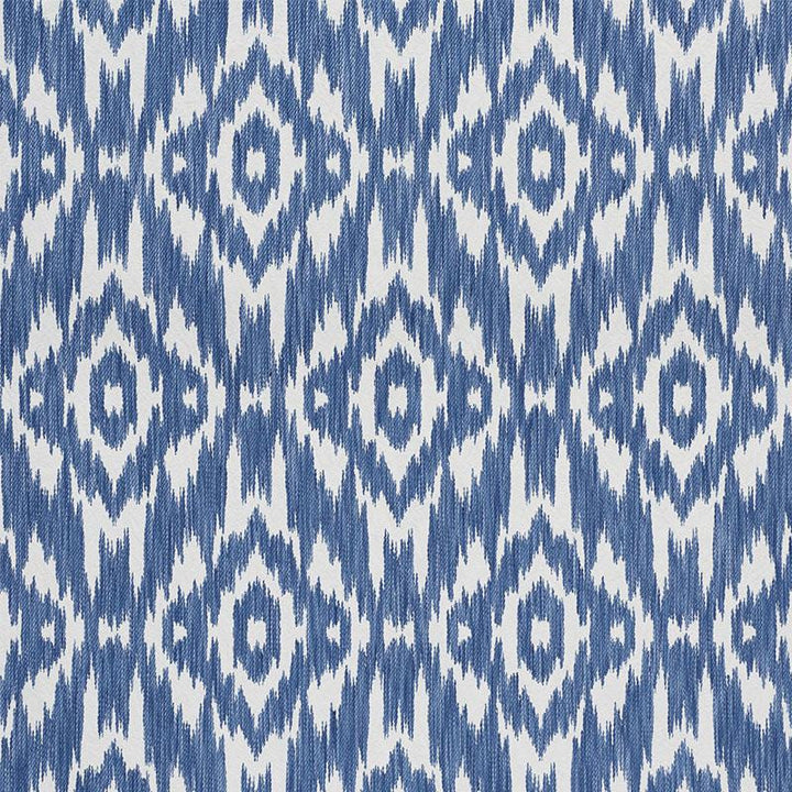 Dorset Indigo 75553 by Schumacher Designer Fabric New Traditional 13.5" - Swanky Fabrics -