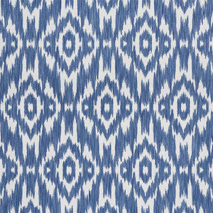 Dorset Indigo 75553 by Schumacher Designer Fabric